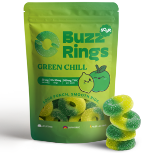 GREEN CHILL 10/pk (500mg THC)