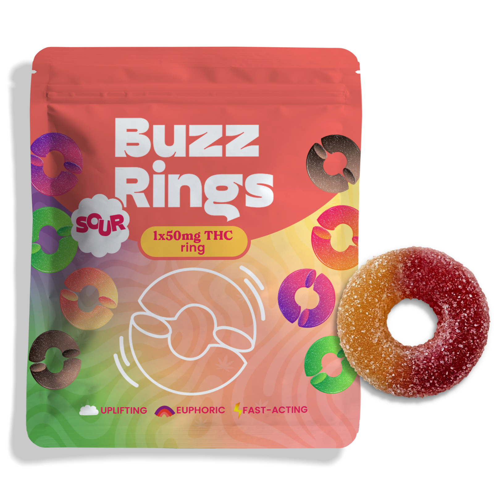1x1 BuzzRings Sampler Cola Mockup